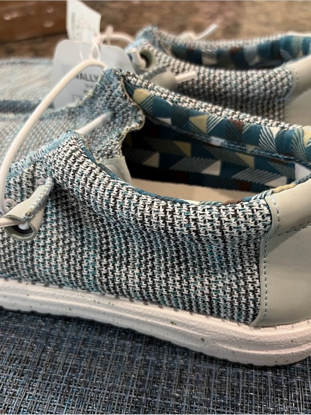 Hey Dude Boat Shoes - Ice Grey